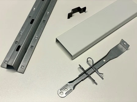 Metalldecken-Zubehör: Herstellerabbildung, Licht aufbereitet